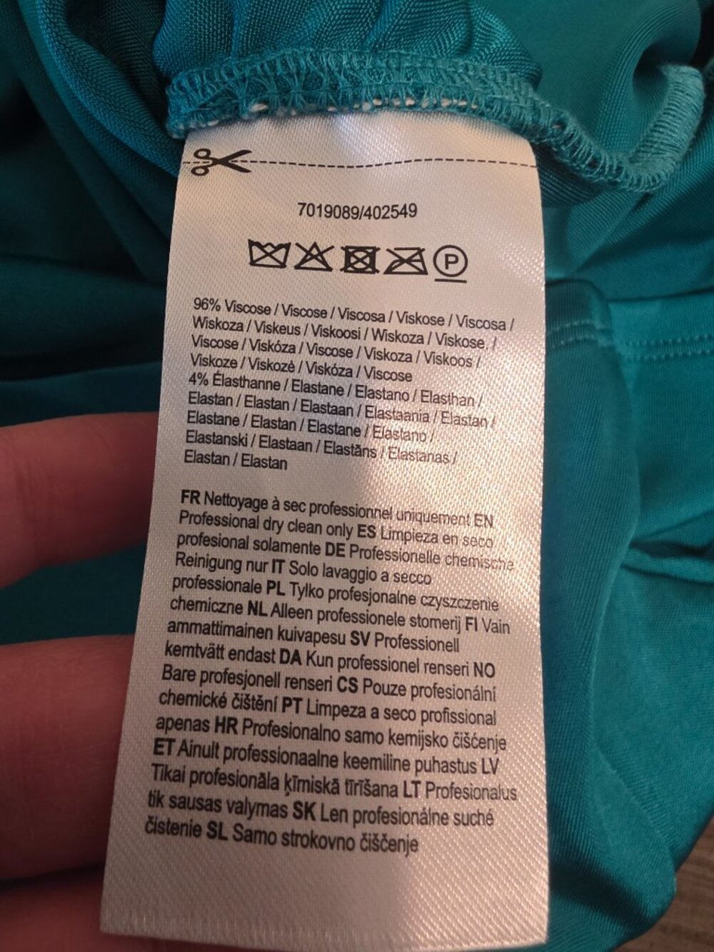 Et Ochs THE MARY DRESS NWT Green Size 10- Tear at inside bust lining - Picture 10 of 10